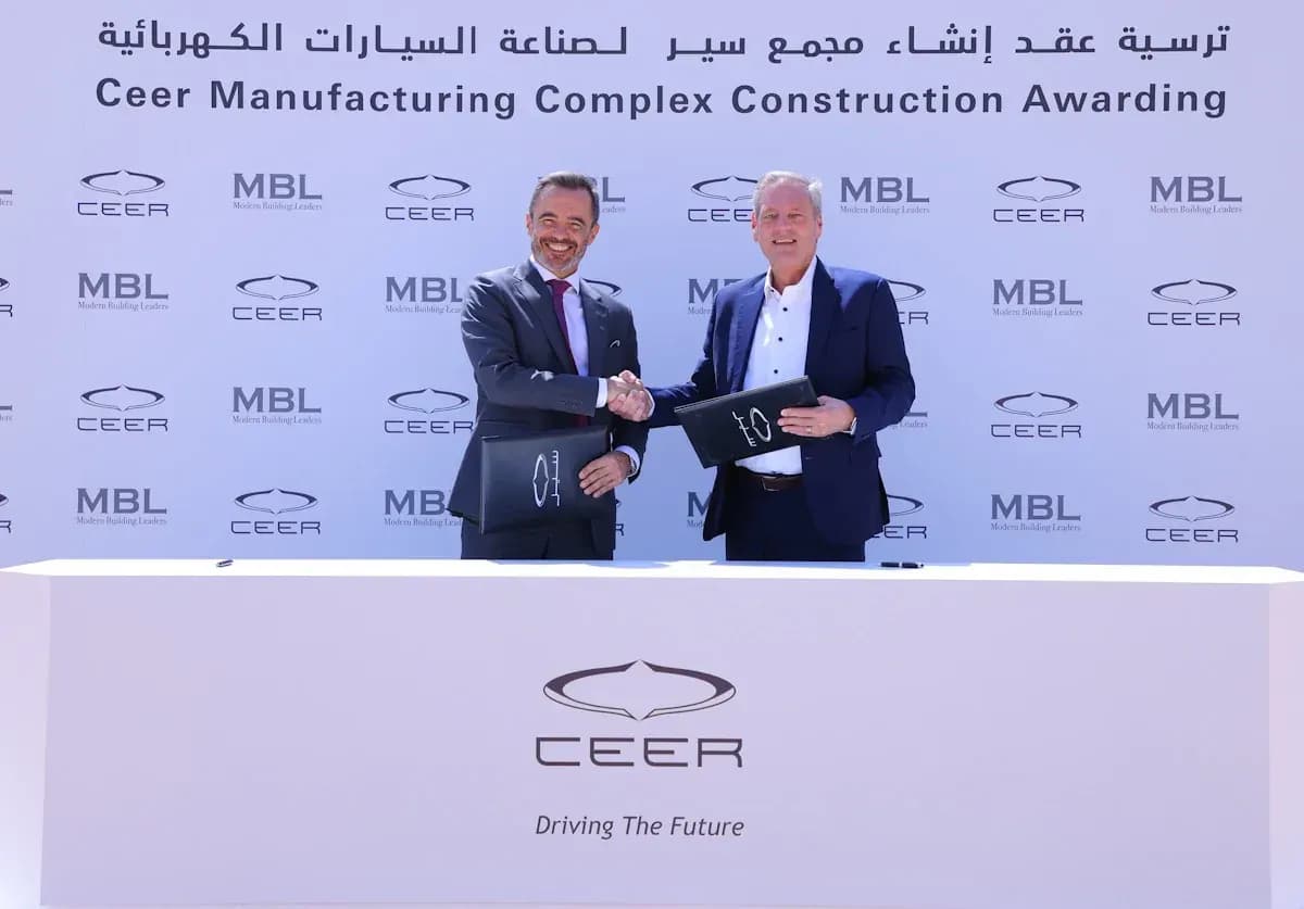 Ceer Awards Construction Contract And Starts Building Its Electric Car Complex In Saudi Arabia