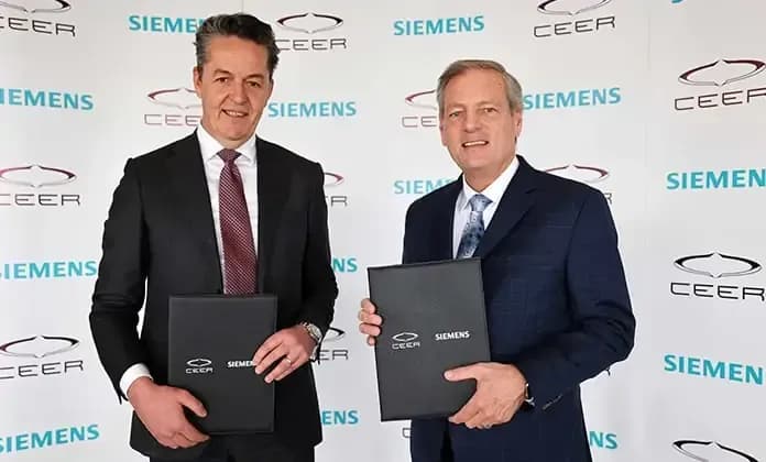 Ceer and Siemens announce collaboration to digitally transform the electric vehicle development process