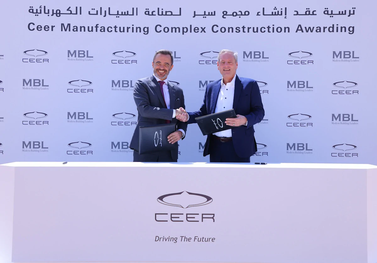Ceer Manufacturing Construction Awarding Signing Ceremony